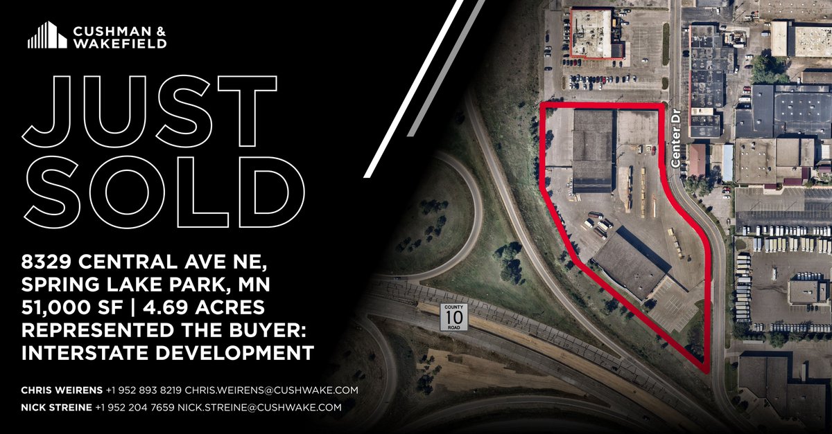Congrats to Interstate Development! Great deal!
