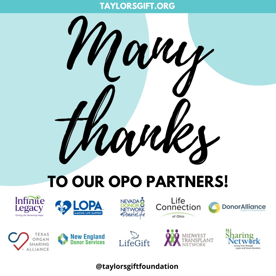 Thanks to these 10 partners, donor families across the nation received critical grief support in 2023. 💙 In fact, these organizations provided 90% of our referrals. We're so thankful to link arms with them as they help us pursue our mission. 🙌