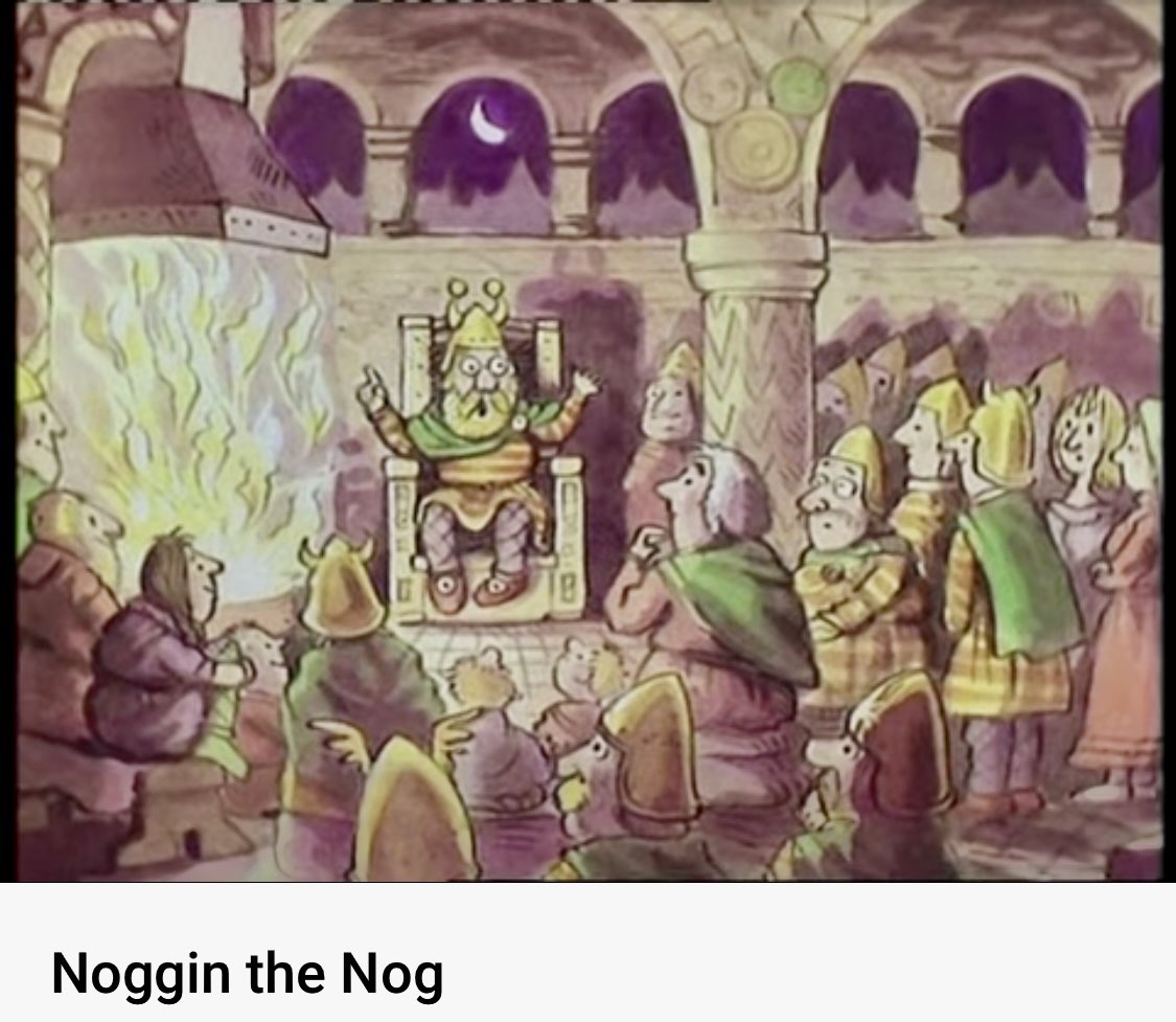 My favourite Oliver Postgate series is Noggin the Nog