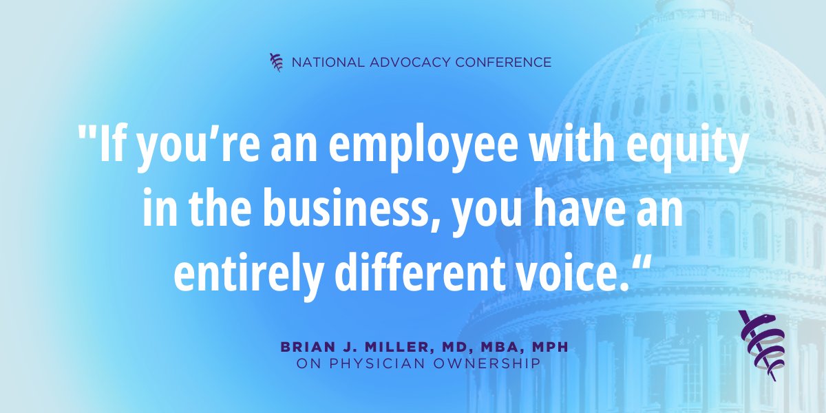 Powerful quotes from powerful speakers Day 1 of the AMA National Advocacy Conference. One thing is clear: physician advocacy is critical to the future of medicine. #AMANAC
