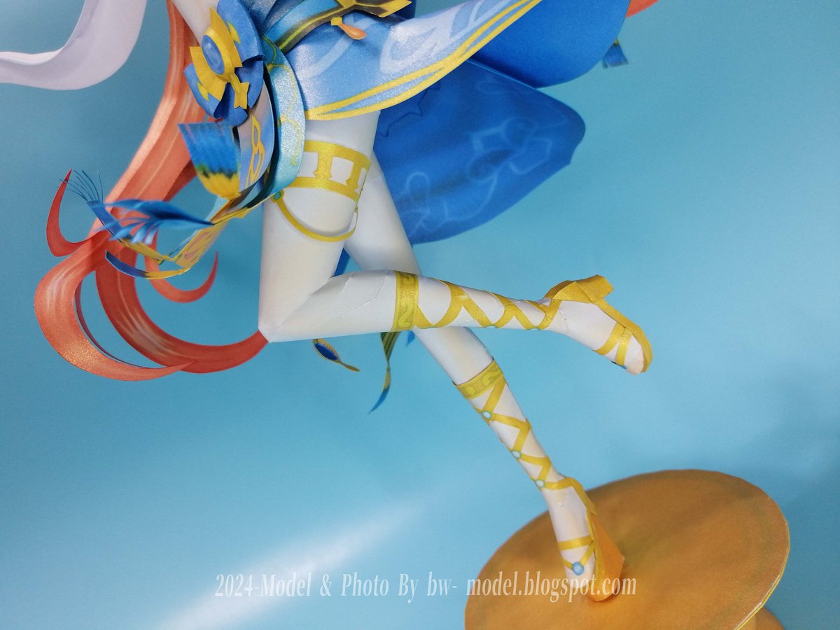 HaitokuPaper's tweet photo. #GenshinImpact
#妮露
#原神
#Nilou
#ペーパークラフト
#papercraft https://t.co/9L5LynQkXc