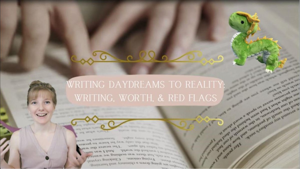 WritingDD2R's tweet photo. New video is up on @YouTube ! 
#writing, worth, &amp; red flags: 
https://t.co/zmbRwEnUgv

#WritingCommunity #writingtips #writingwork https://t.co/LUBk15klob