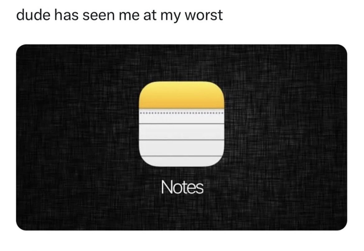 shiffcasm's tweet photo. Literally dude has all my secrets https://t.co/d6icqn0Fcd