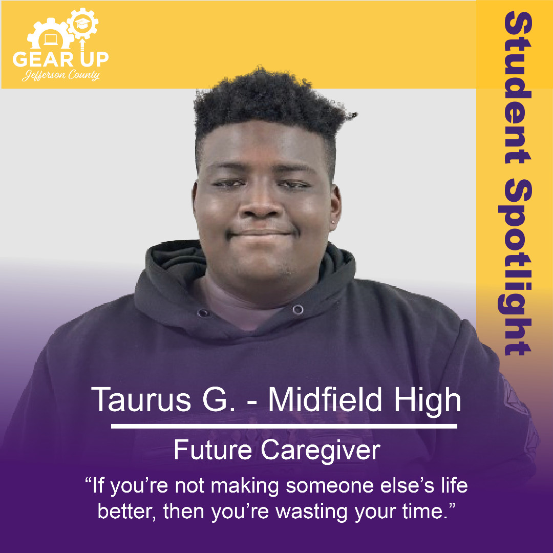 GEARUPJC's tweet photo. This week’s #StudentSpotlights are Kristian O from Bessemer City High and Taurus G. from Midfield High School. ✨  #GEARUPJeffersonCounty #GEARUPWorks https://t.co/bCtAPpb5xM