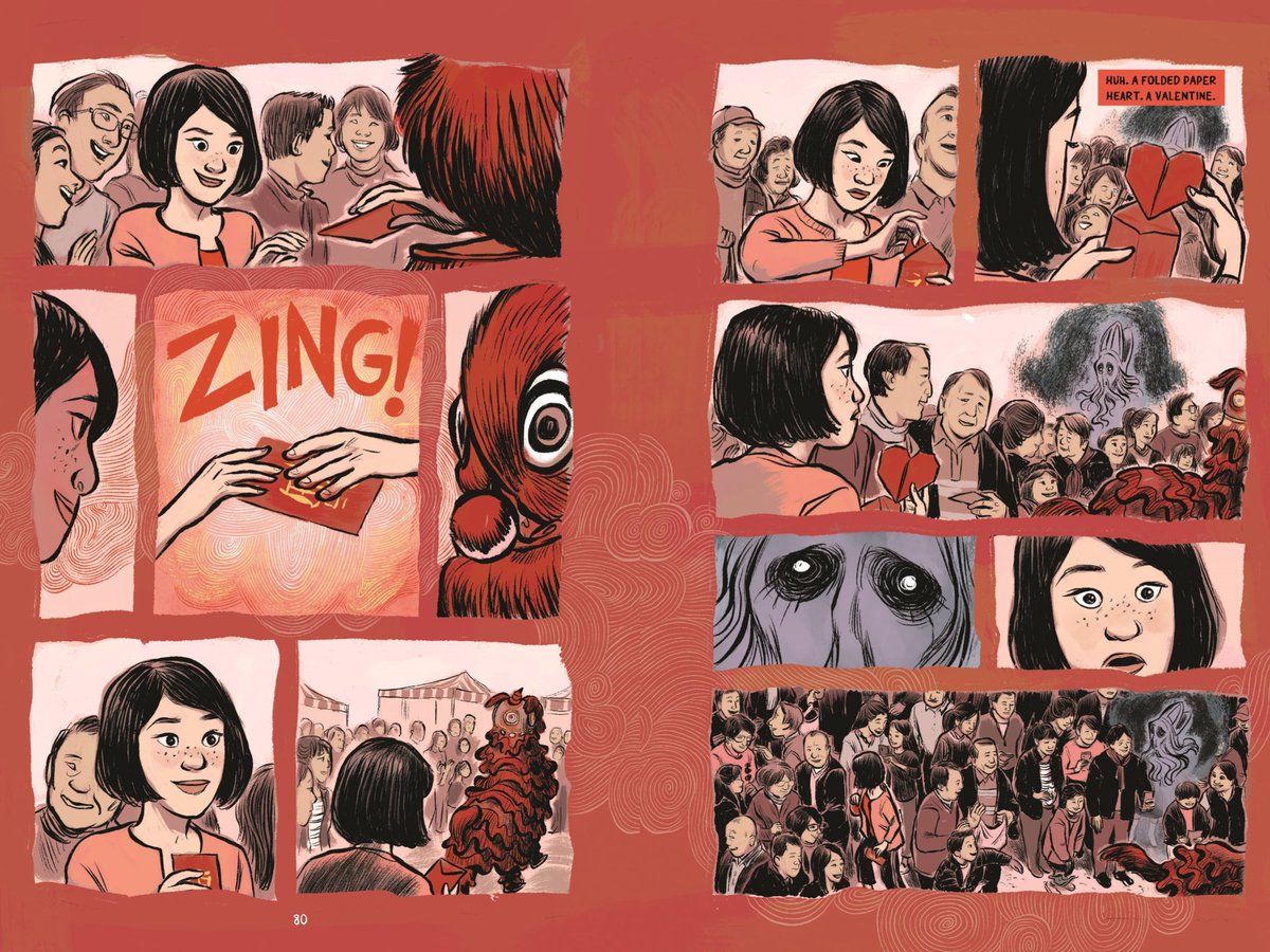 We named LUNAR NEW YEAR LOVE STORY by LeUyen Pham & @geneluenyang, & published by @01FirstSecond, the first Great Comic of 2024. Read our review in our FREE CBCC Newsletter🔗🧵⬇️
