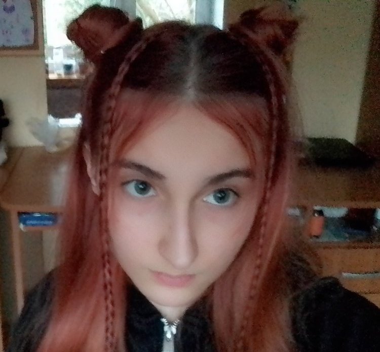 n4t33_dusk's tweet photo. I tried to make a hairstyle similar to Amy's😩♥️
#bXd #bXdAmy https://t.co/hR1aquT10f