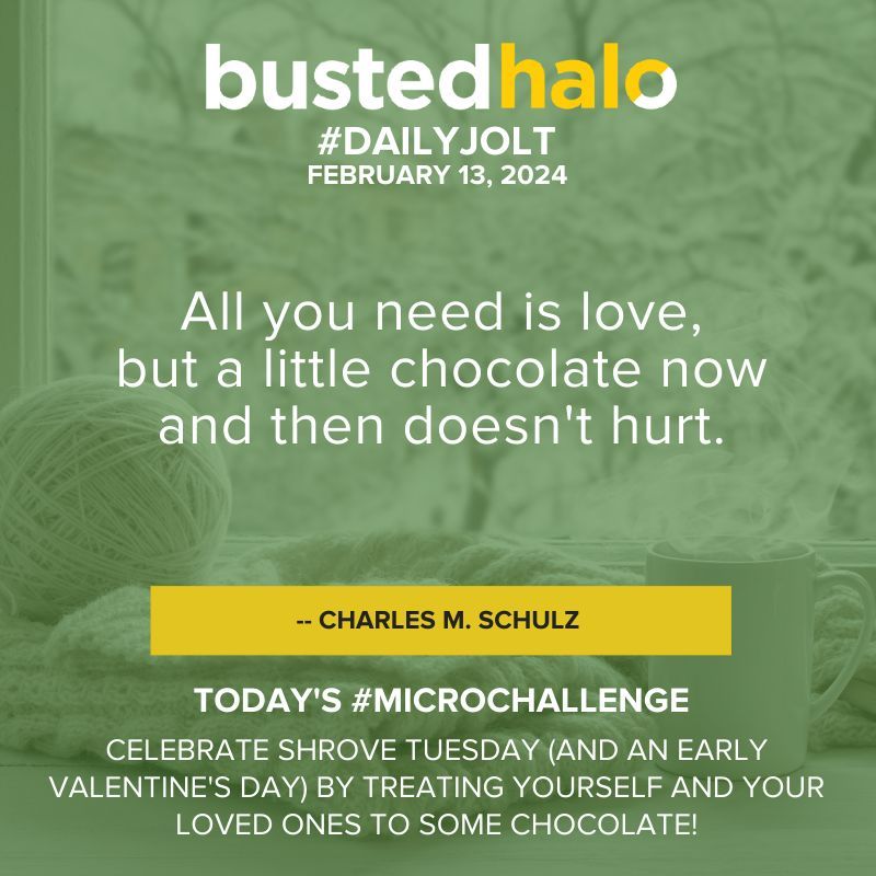 BustedHalo's tweet image. Today's #DailyJolt comes from #CharlesSchulz. bustedhalo.com