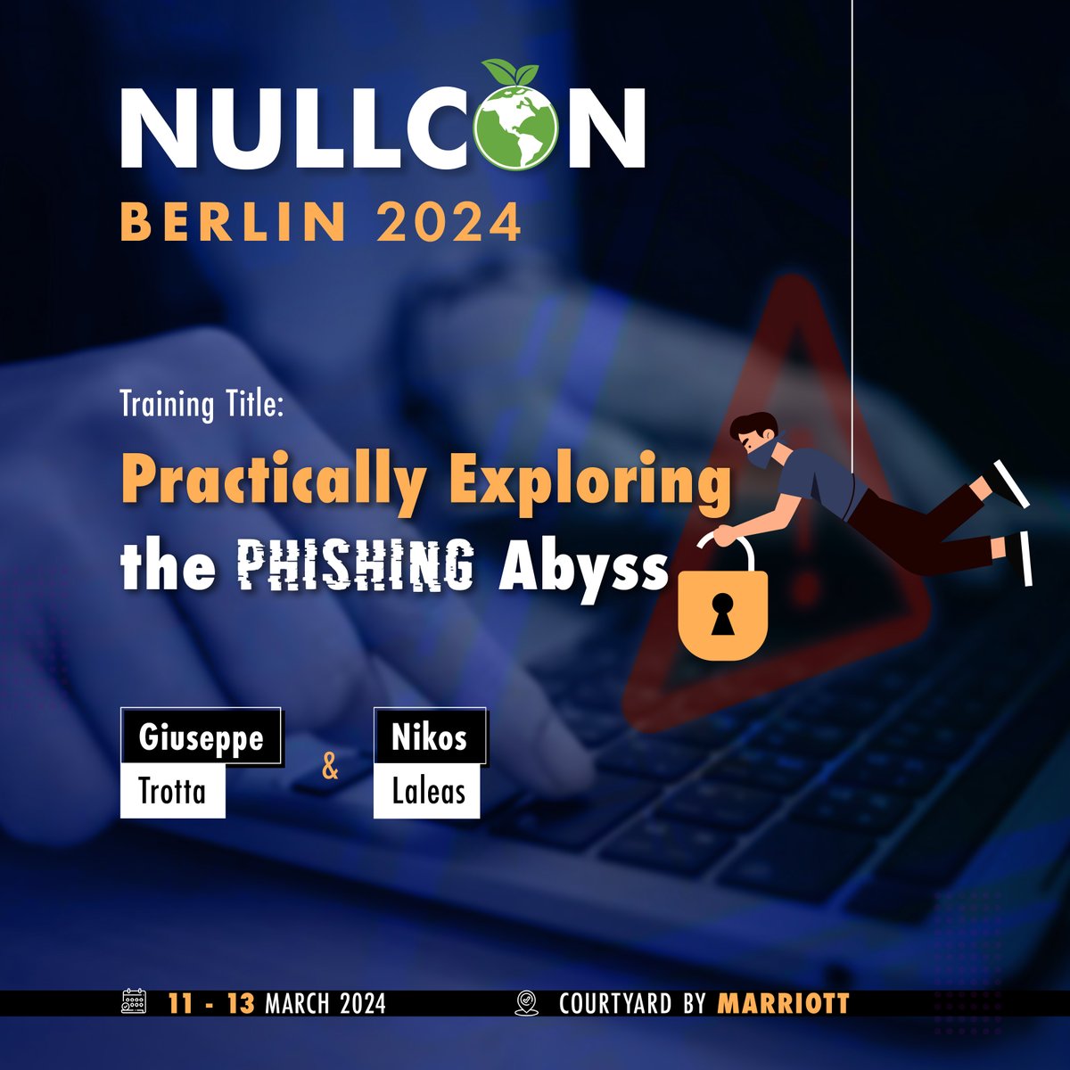 nullcon's tweet photo. 🤔 Wondering how to comprehend the current phishing landscapes yet also want to be equipped enough to predict and adapt to adversarial tactics?

😄 @Giutro and Nikos Laleas are here to guide you at #NullconBerlin2024

Save your seat: https://t.co/20dcc1Vk6z

#phishing #redteaming https://t.co/0u20e8yXBs