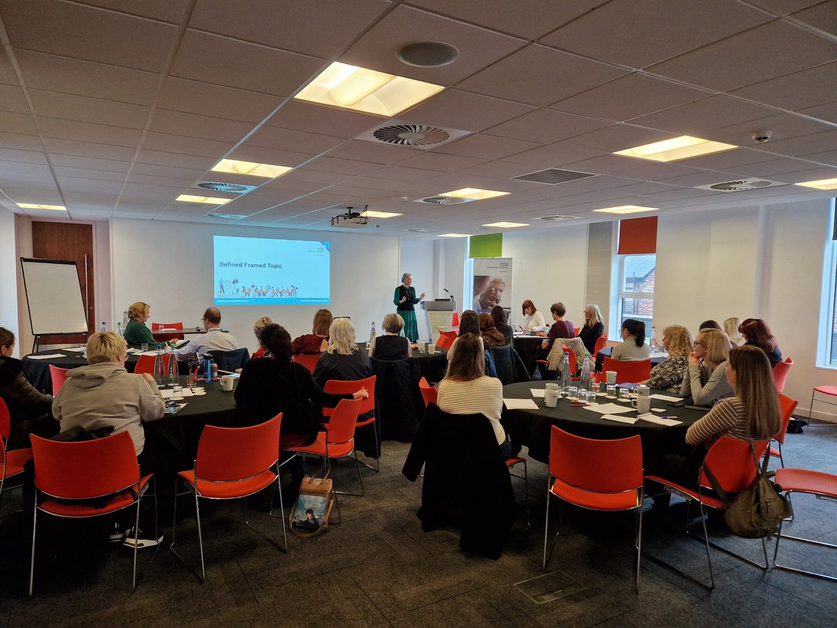 We're into a great afternoon of thought provoking workshops. Attendees have been exploring meaning and purpose, basics of coaching, strengths and how coaching and mentoring can best support our people.

 #NWCoachingMentoring