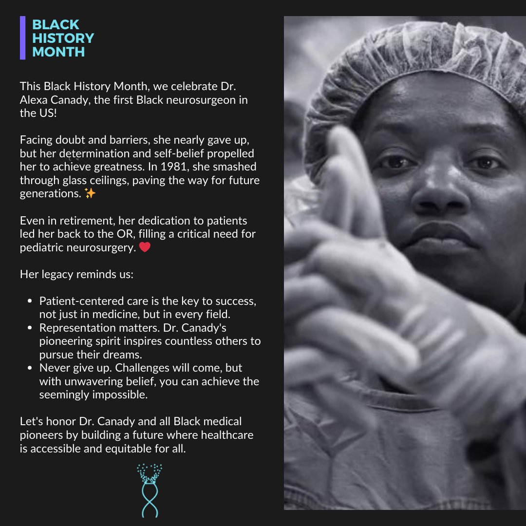 #BlackMedicalExcellence #DigitalHealth #RepresentationMatters #NeverGiveUp #blackhistory365 #BlackHistoryMonth