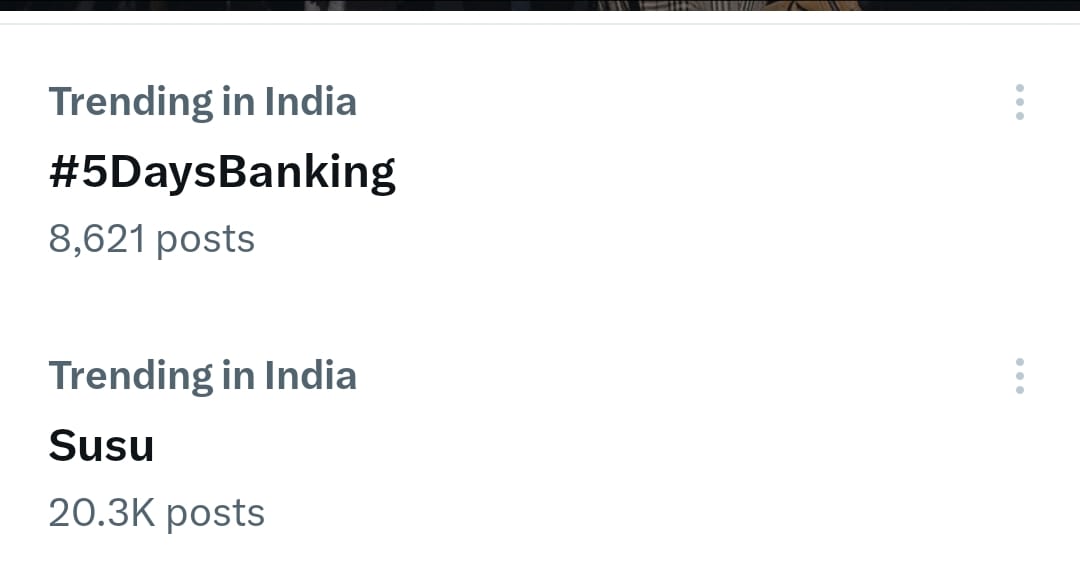 Latest Update on #5DaysBanking 👇