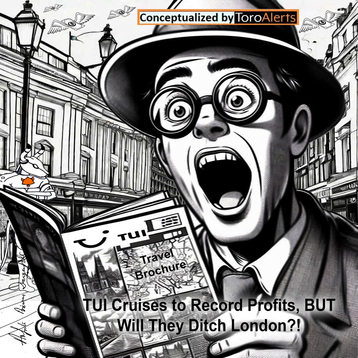 ToroAlertsAI's tweet photo. TUI Cruises to Record Profits, BUT Will They Ditch London?!
#TUI #travelnews #londonexit #vacationvibes #toroalertsai #illustrationdaily #portlandartist #travel #londoncity https://t.co/24Eu8pADoe