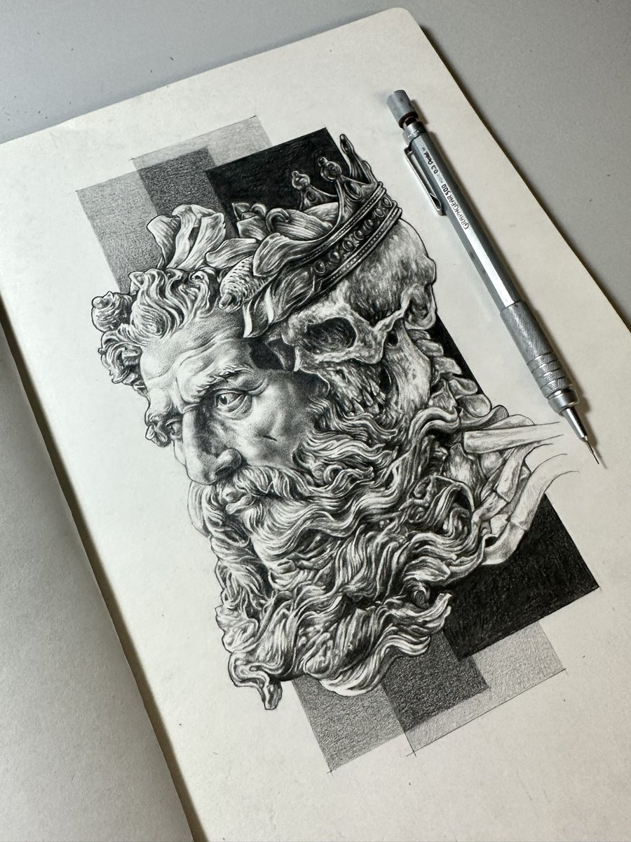 I drawing 
#drawing  #sketchbook #still #life #skull #skullart 
#portrait #anatomy #figure #figuredrawing #king
#figureskating #pencil #pencildrawing #tattoo #flashtattoo 
#backwork #backandgrey #backandgreytattoo