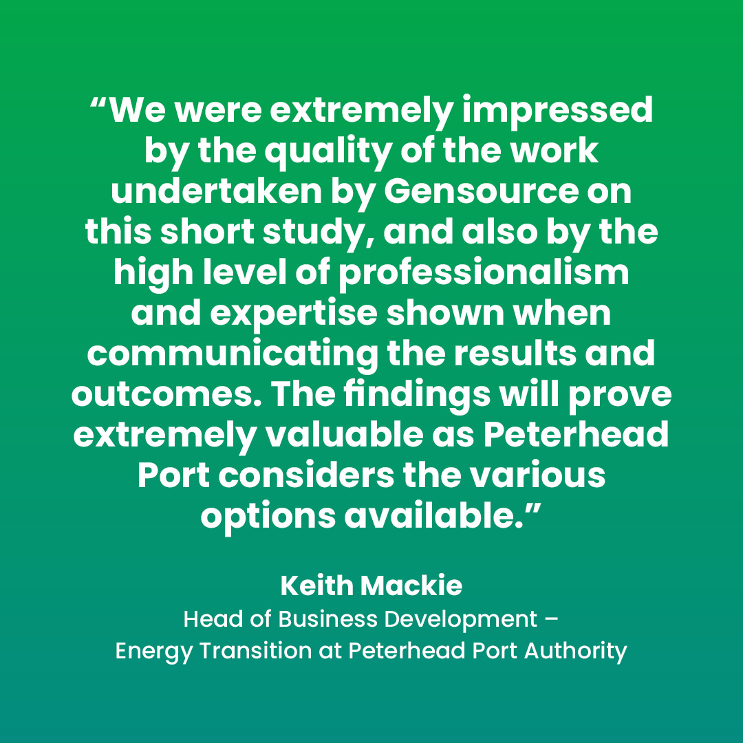 gensource's tweet photo. We at #Gensource have teamed up with Peterhead Port Authority in their journey towards sustainability. Being part of their battery storage feasibility study in 2023 was an incredible opportunity to align with their carbon reduction plans.
#BatteryStorage
#RenewableEnergy https://t.co/zJu8QtCI9F