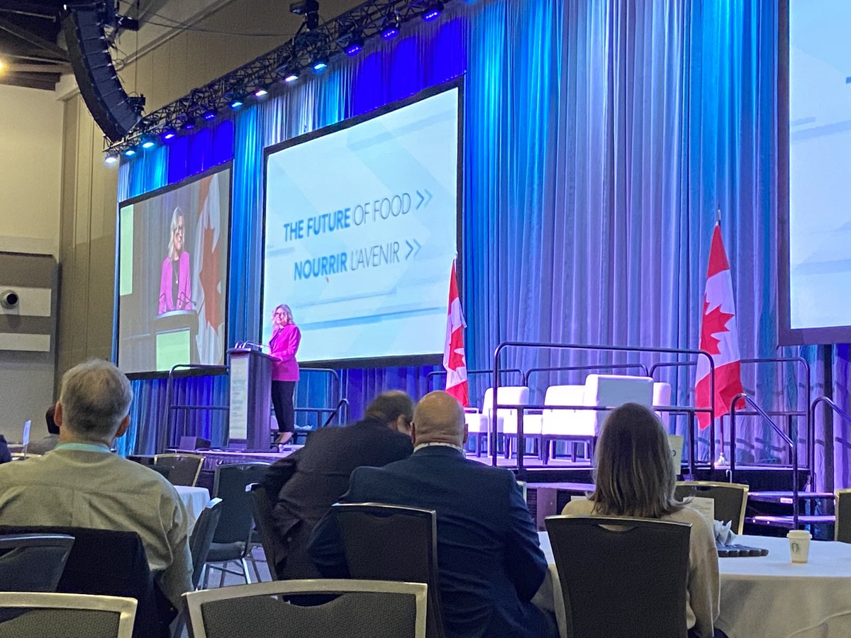 Full house at the #FutureOfFood conference for Canada’s #Agriculture Day. 750 enthusiastic ag advocates &amp; industry leaders.