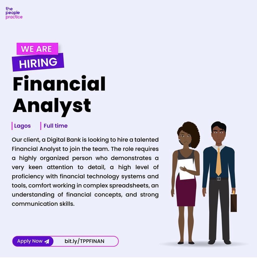 ThePeoplePract's tweet image. Do you have 3+ years of experience in financial analysis or accounting, with experience in digital banking or fintech?

Can you communicate complex financial information to non-financial stakeholders?

Yes? Apply here:
bit.ly/TPPFINAN

#financeanalyst
#thepeoplepractice