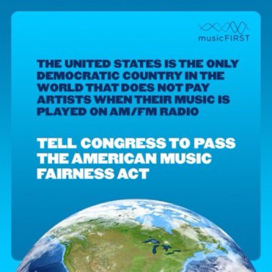 This #WorldRadioDay📻 
@musicFIRST, we're reminded that #GreedyBroadcasters have been refusing to pay their fair share for decades, hurting American music artists at home and abroad. 
Learn more about why it’s time for #MusicFairness at musicfirstcoalition.org/the-issues/.
#WorldRadioDay2024