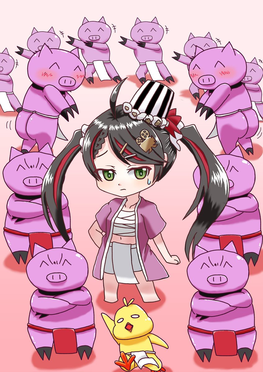 numakame's tweet photo. 今日は2月14日、トコトコのみんなは何の日か分かるよね？
え？うんうん、バレンタイン？

……違うよね。
2月14日は…………
ふんどしの日じゃああああああぁぁぁああああああぁああああぁぁぁい‼️‼️‼️‼️
ふんどし祭りじゃあああああああぁぁぁ🏮👘✨🏮👘✨🏮👘✨🏮👘✨
 #モコあーと 
 #常世モコ https://t.co/oCL3tedGb6