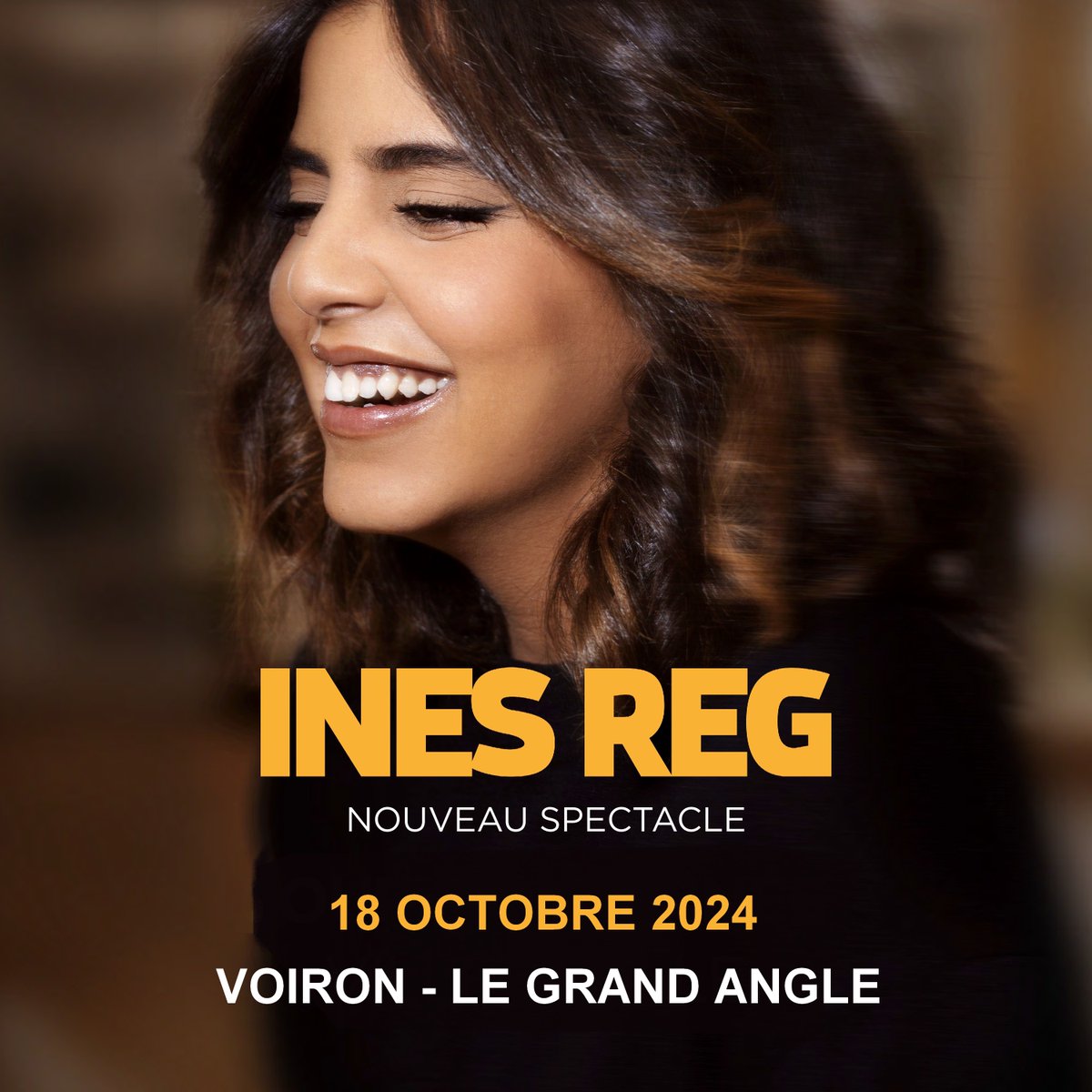 📢 Ouverture de la billetterie pour le nouveau spectacle d'Inès Reg "On est ensemble" au Grand Angle le 18 octobre 2024 !

Plus d'information ➡️ le-grand-angle.fr/ines-reg-902