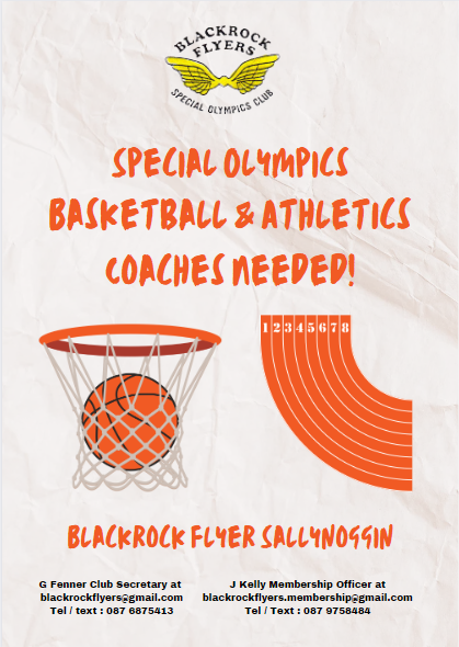Special Olympics Eastern Region (@soeastern) on Twitter photo Blackrock Flyers Special Olympics Club are on the look out for Basketball and Athletics coaches! If you are interested in getting involved contact blackrockflyers@gmail.com 🏀👟 Blackrock Flyers Special Olympics Club are on the look out for Basketball and Athletics coaches! If you are interested in getting involved contact blackrockflyers@gmail.com 🏀👟