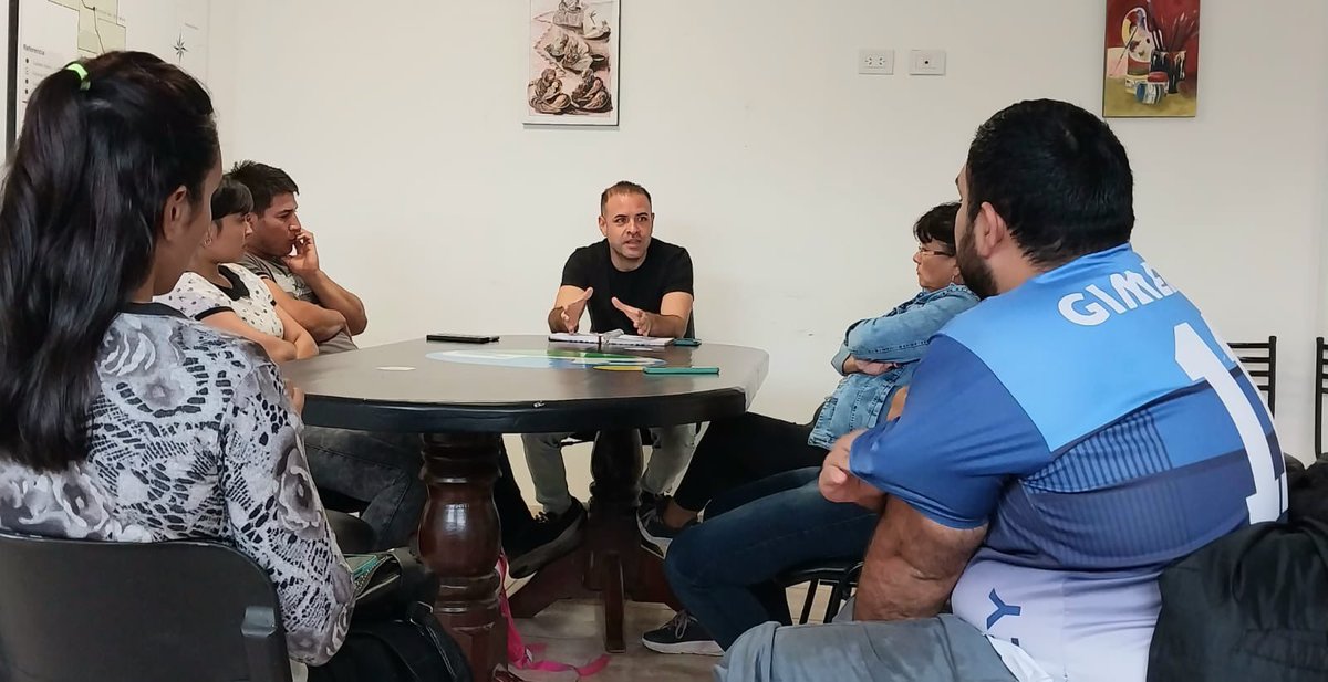 🎭💃🏽🎉Carnavales Eliseños Edición 2024

En la mañana de hoy mantuve una reunión con los delegados de las Comparsas #SambaPorá y #Añagay en el marco de la organización de la nueva edición de los Carnavales Eliseños.