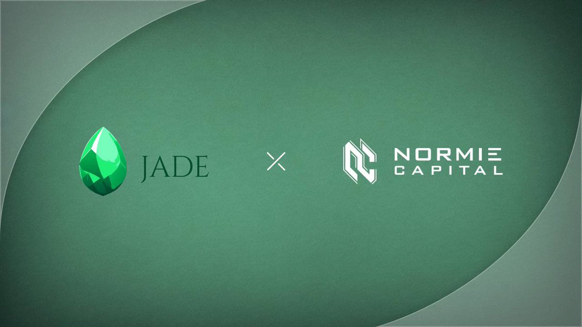 Major News, Community! 💫

Jade ARdinals is excited to announce the partnership with <a href="/Normie_Capital/">Normie Capital</a> , backed by their support and investment.🤝

More updates on the way, stay with us! 💎

#BRC20 #Ordinals #partnership