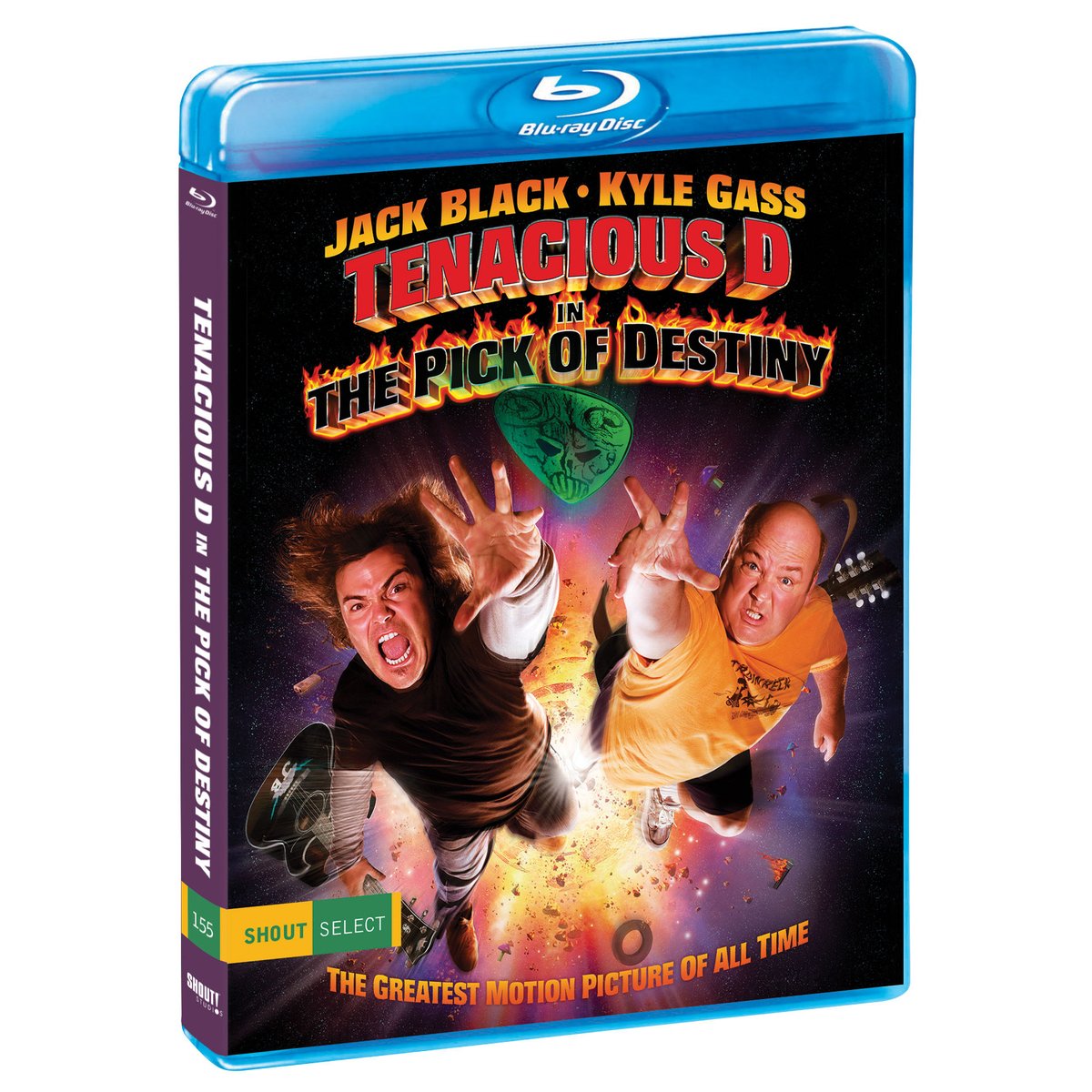 Witness the birth of Tenacious D, the greatest — and craziest — rock band ever in TENACIOUS D IN THE PICK OF DESTINY, out now. Featuring many A-list movie and rock star cameos, this laugh-a-minute riot is sure to have you begging for an encore. shoutfactory.com/products/tenac…