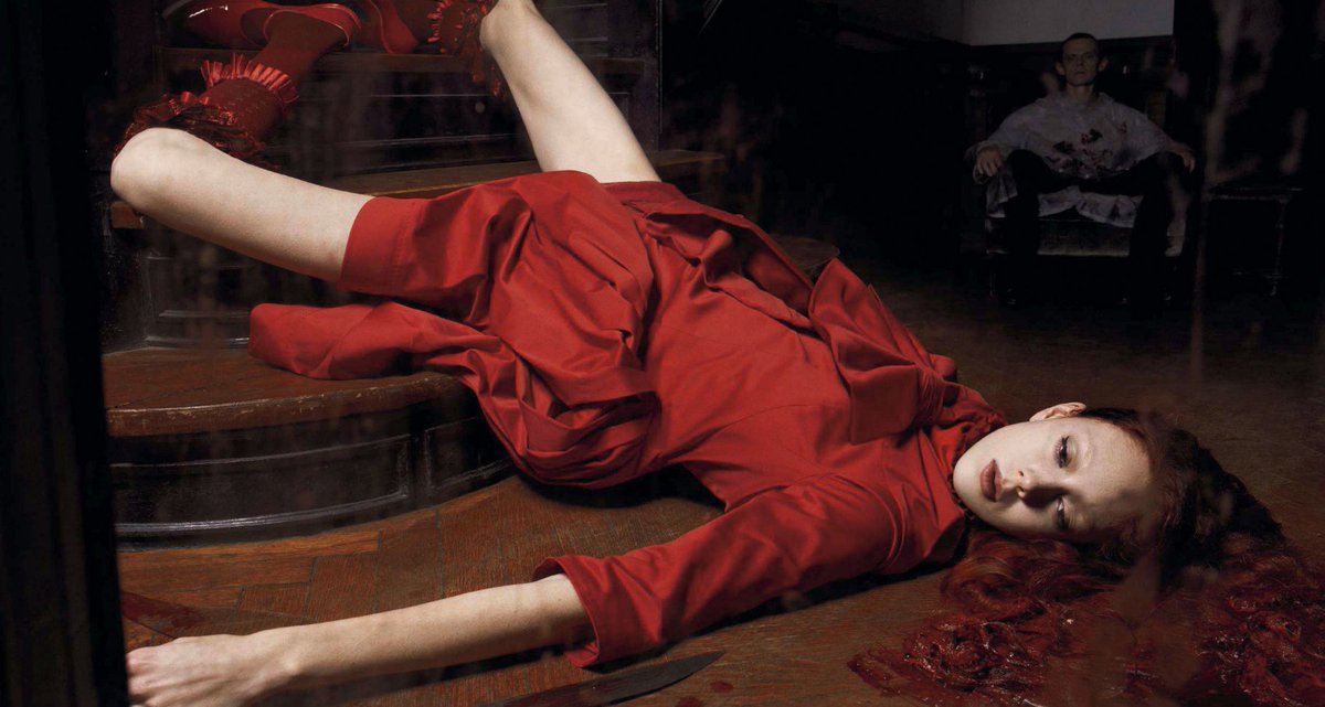 "horror movie" by steven meisel for vogue italia, april 2014