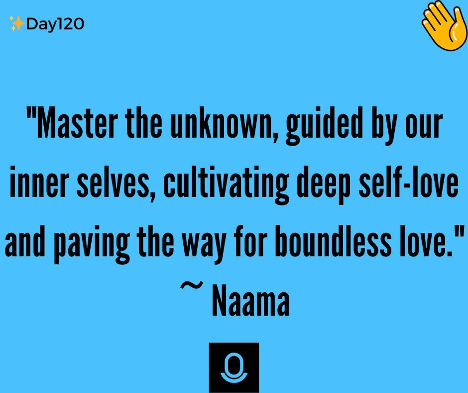 ✨Day120
#MasterTheUnknown #SelfLoveJourney #BoundlessLove  #EmpowermentQuotes #LoveAndWisdom  #MindfulLiving
#valentines