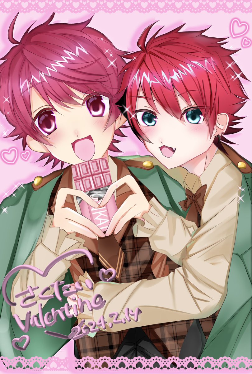 Sakuya0_0nyan's tweet photo. 💘🍒 #Valentine 💗🍫
来年こそはバレンタインいてくれさくたい〜❗ https://t.co/2g9nL4ml4f