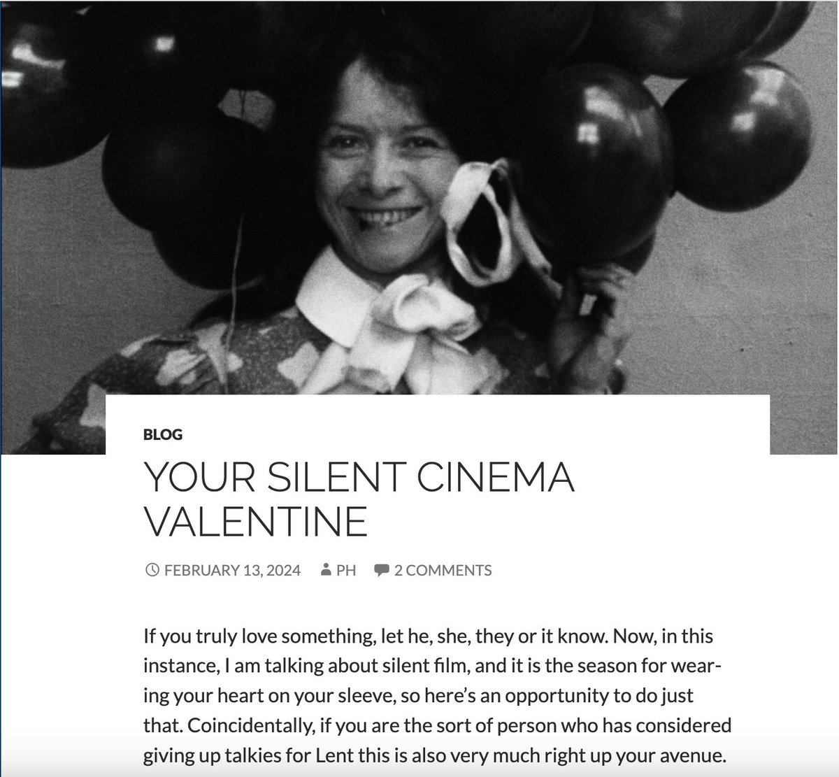 The @NastySilents research team has joined forces with @silentlondon on a new demographic survey about #SilentFilm audiences today! Please take a moment for Léontine (she'd do it for you). ❤️🎞️🙏 silentlondon.co.uk/2024/02/13/you…