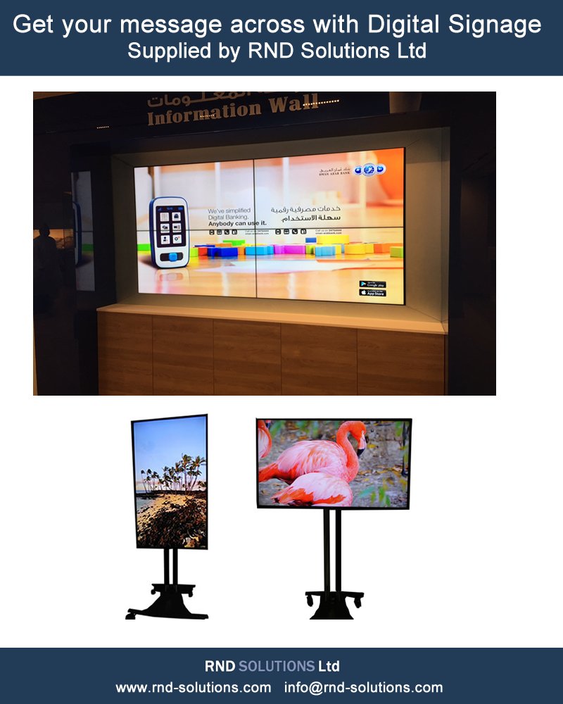 SolutionsRnd's tweet image. #MediaStar products display all your media messages &amp;amp; information on to any kind of screen, tablet or phone
rnd-solutions.com/signage.htm
#DigitalSignage #digitalsignagedisplay #digitalsignage #digitalsignagesolution  #mediastardigitalsignage #AVOIP #VoIP #RNDSolutions #RND