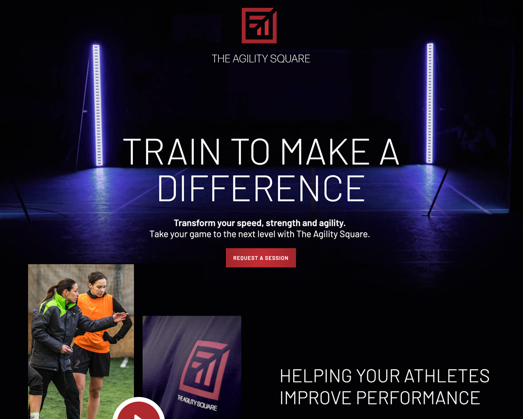 We used the #webflow platform for our design and build for this athlete performance client of ours.
👏⛹🥇🎾
It's a great way for startups and small businesses to get a great online presence.

View the site here:
theagilitysquare.com

#webflow