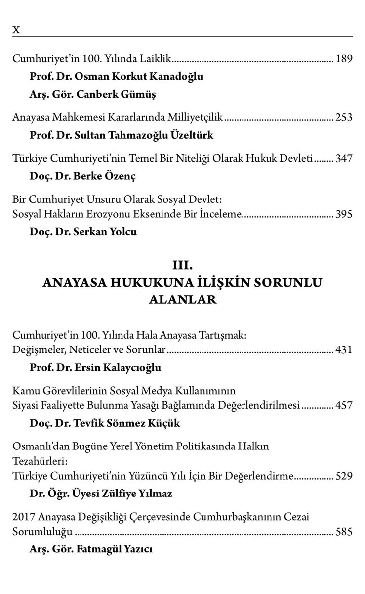 Sayın Hocam Prof. Dr. Korkut Kanadoğlu <a href="/KKanadoglu/">Korkut Kanadoğlu</a> ile kaleme aldığımız “Cumhuriyet’in 100. Yılında Laiklik” başlıklı makale “Cumhuriyet’in 100. Yılında Anayasa Hukuku Tartışmaları” kitabında yayınlandı.

onikilevha.com.tr/yayin/2913/cum…