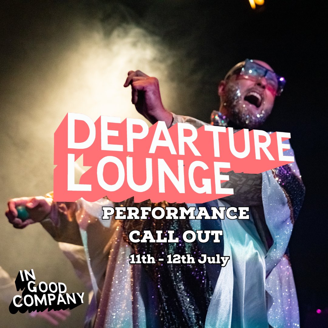 🚨🚨🚨 Departure Lounge is BACK! The call out is now live for our 2024 festival and we want to hear from YOU 🚨🚨🚨 This year's theme is Art as Activism. We're looking for radical performances that unites people, inspires actions and instigates change.