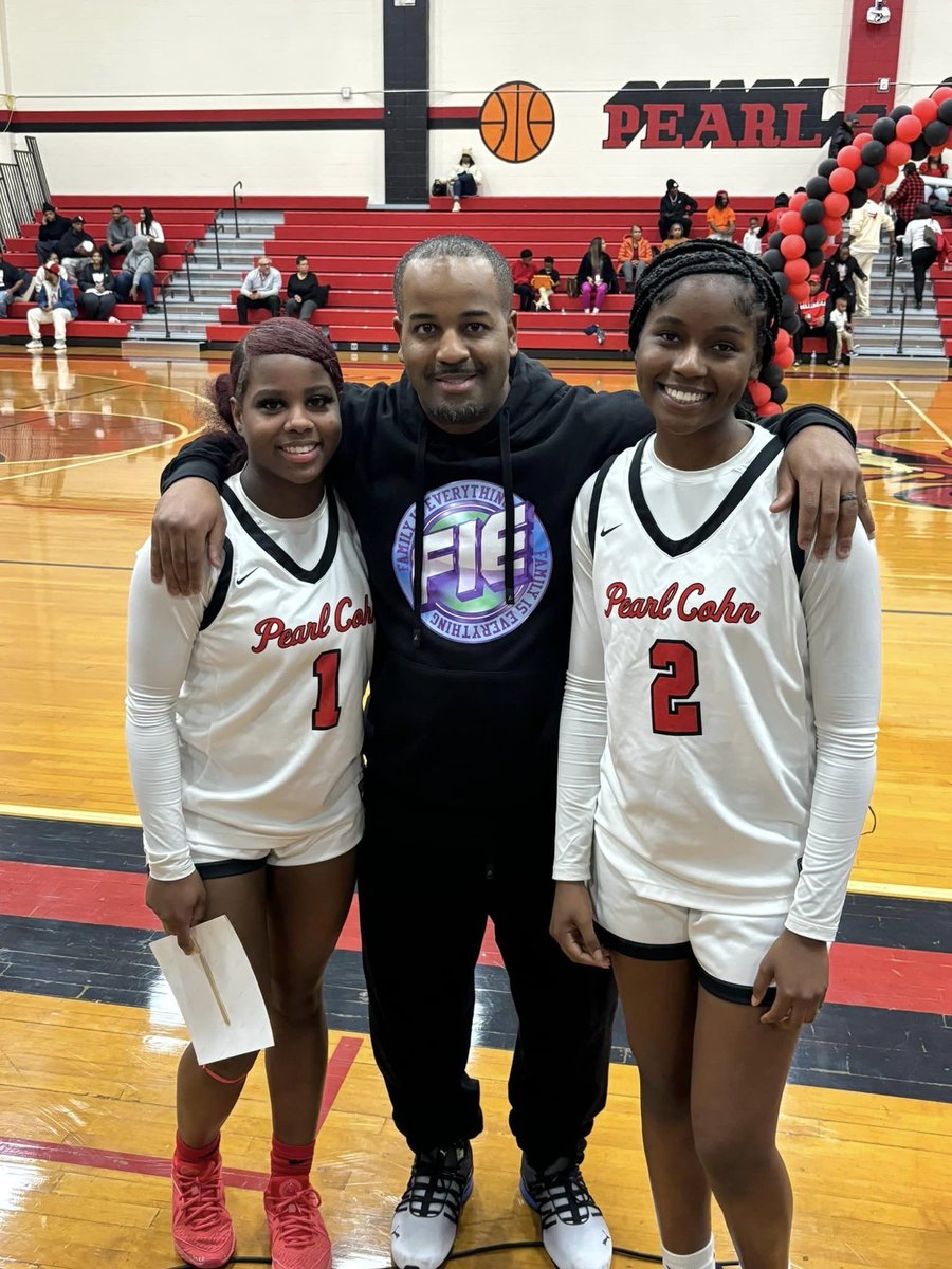 Celebrating Senior Night with Ayanna “Spider” Batey &amp; Erianna “Speedy” Thomas. From 7th graders to seniors, it's been a journey of growth &amp; memories. Wishing you success in HS and beyond as you move to college basketball. #FIE #WeJustDifferent