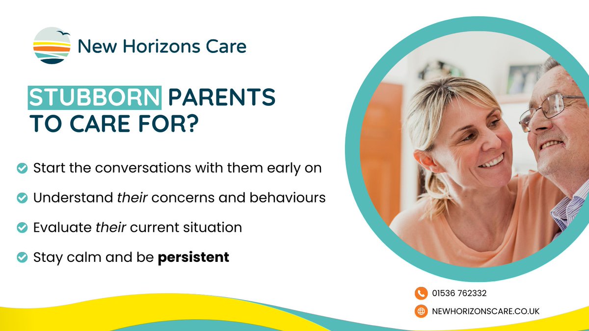 77% of adults believe their parents are stubborn when it comes to accepting help with daily tasks. 

It's important to start the conversations with them early on, understand their concerns and behaviours, evaluate their current situation, and stay calm and be persistent.