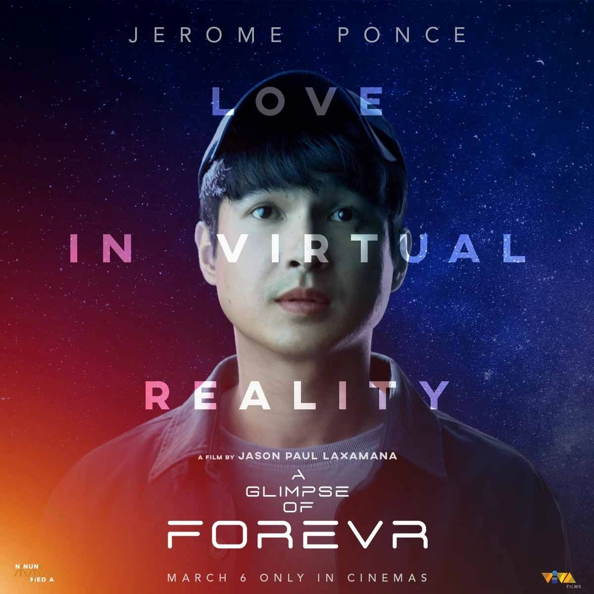 Experience love in a new reality. AGlimpsOfForeVRTrailer drop this Valentine's day, 6PM! #AGlimpseOfForeVR #JasmineCurtis #JeromePonce #DiegoLoyzaga #KrisshRome #SSA #SafeSkiesArcher