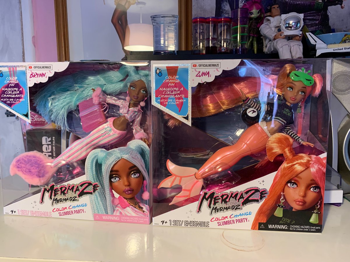 MayumiRhodes's tweet image. I GOT SOME OF THE #mermaze SLUMBER DOLLS!!!. I hope these get a worldwide release but I feel so lucky.