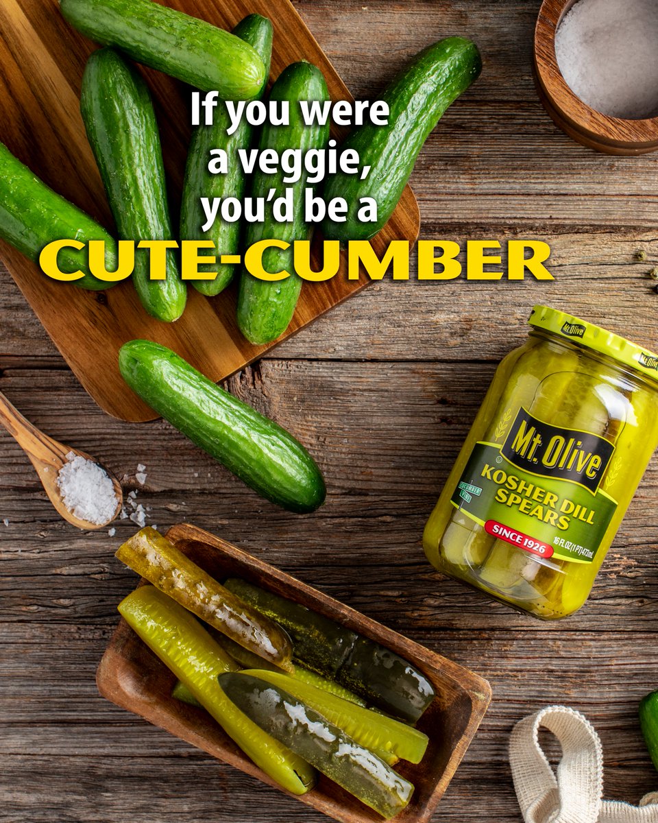💘 Tag your pickle pal! 💘 And get ready for a Valentine’s day giveaway on Instagram tomorrow!

#PickleLover #PickleLovers #ILovePickles #BestPickles #ExtraPickles #Pickle #Pickles #KosherDillPickles #KosherDill #KosherDillSpears #Salty #MtOlivePickles #MtOlivePickleCo #Valentine