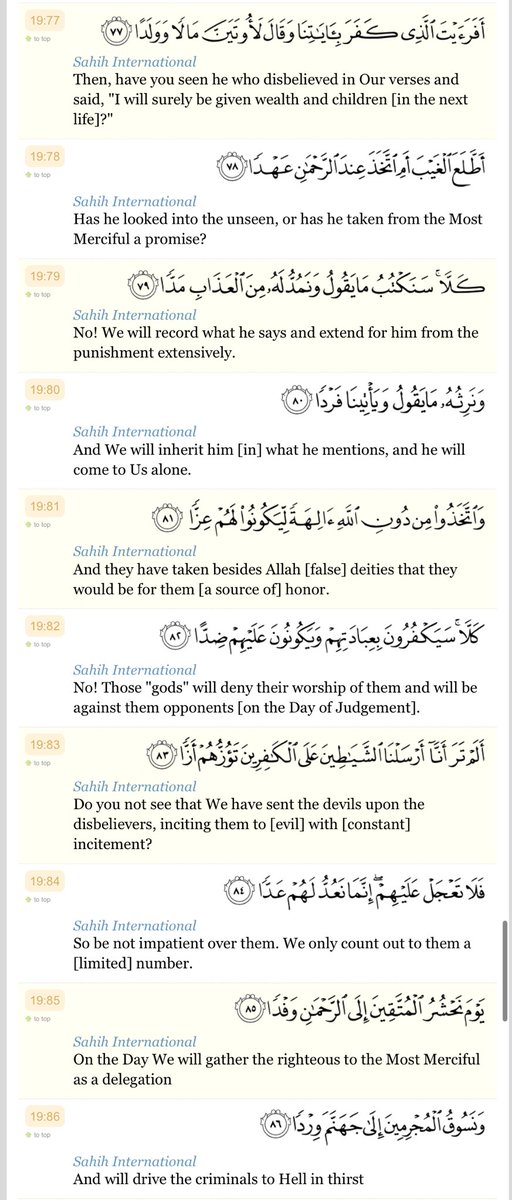 FowziAli16's tweet photo. And they have taken besides Allah [false] deities that they would be for them [a source of] honor. ⁦@RealCandaceO⁩ ⁦@imbrettcooper⁩ ⁦@elonmusk⁩ ⁦@MegynKellyShow⁩ ⁦@PBDsPodcast⁩ ⁦@megynkelly⁩ THINK 🤔 https://t.co/qNq7OxIqCv