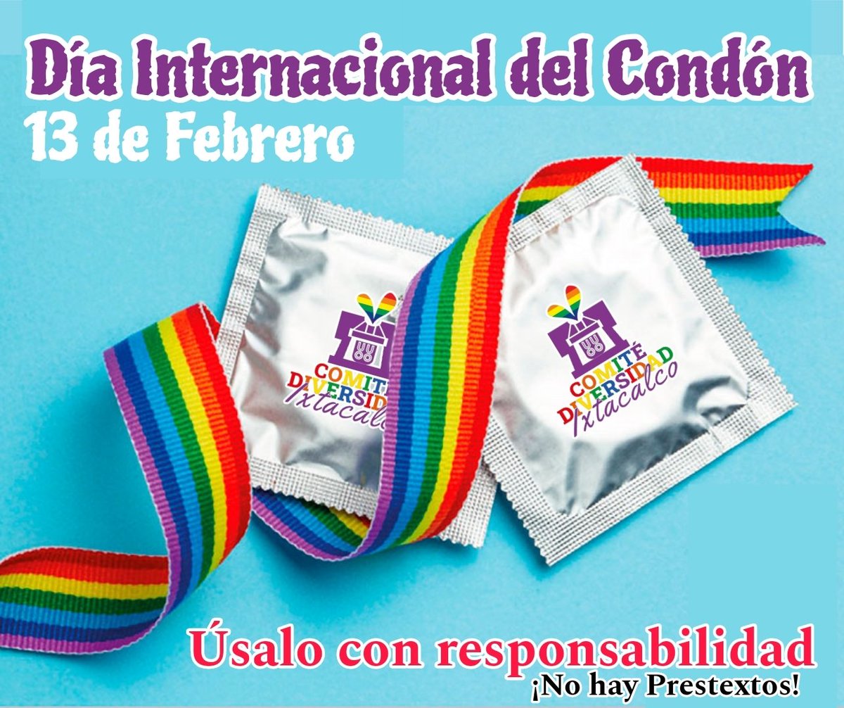 comiteixtacalco's tweet photo. #DíaInternacionalDelCondón
Donde buscamos motivar su uso y así prevenir enfermedades de transmisión sexual y evitar embarazos no deseados https://t.co/1rI6phjrEt