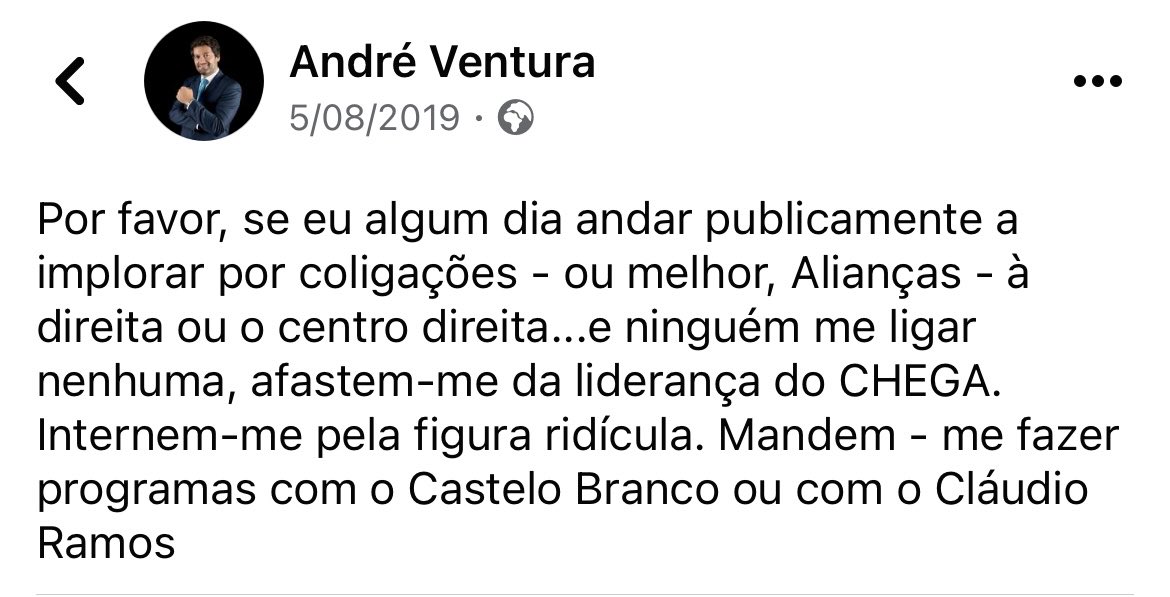 O Júlio de Matos ainda aceita internamentos? Parece que temos aqui um paciente.