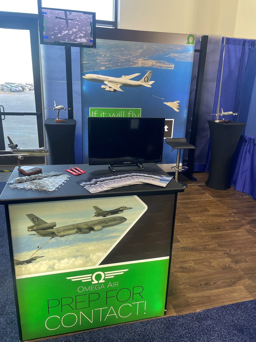 OmegaTanker's tweet photo. Omega is at the @AFA_Air_Space Warfare Symposium this week! Visit us at booth 1611 to learn more about Omega and how we can support your requirements. Details: https://t.co/JRSLCvoGn5 https://t.co/2WAmx7MqsI