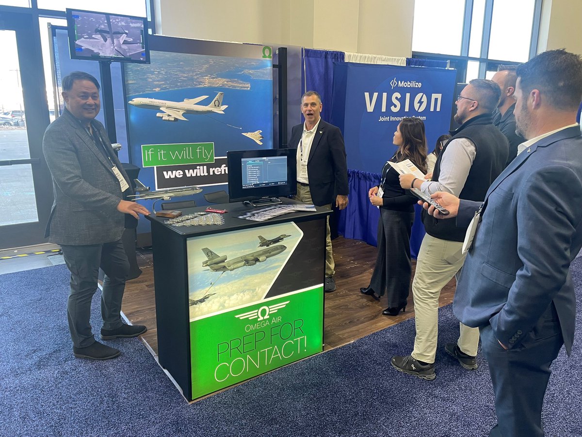 OmegaTanker's tweet photo. Omega is at the @AFA_Air_Space Warfare Symposium this week! Visit us at booth 1611 to learn more about Omega and how we can support your requirements. Details: https://t.co/JRSLCvoGn5 https://t.co/2WAmx7MqsI