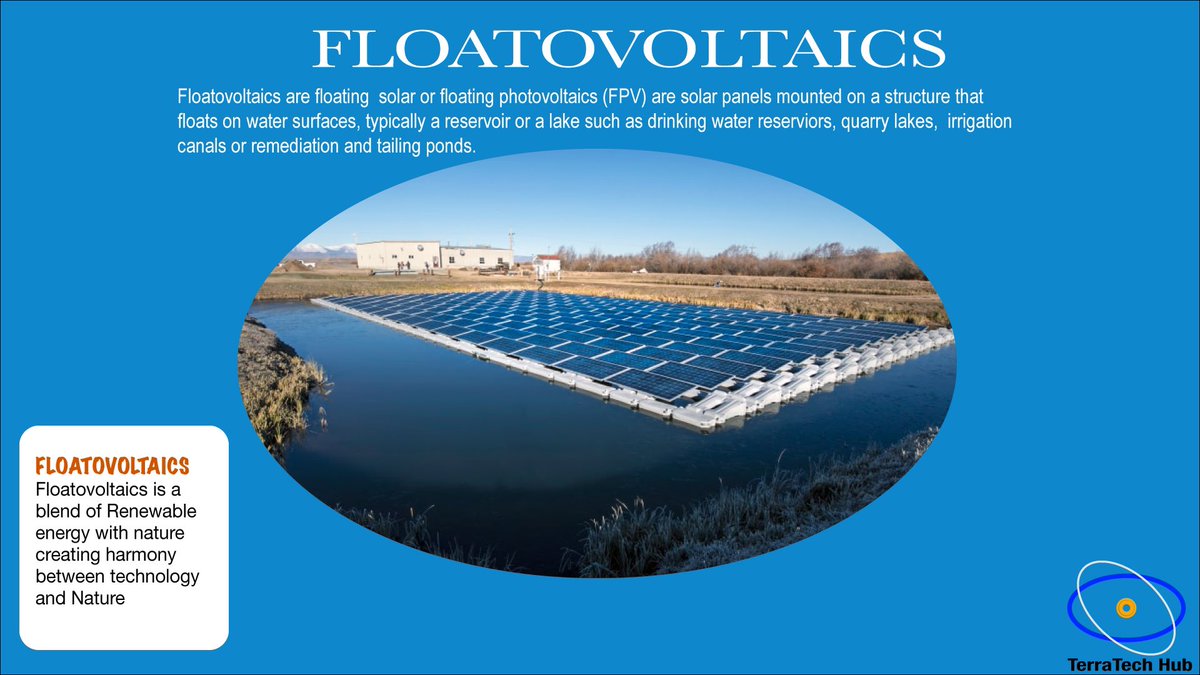 TerraTech_Hub's tweet image. Floatovoltaics demonstrate our commitment to sustainability of clean energy. The coexistence of solar technology and aquatic ecosystems showcases an harmonious  approach to clean energy production. Satellite photo credit : NASA. # floatovoltaics #renewableenergy #solarpower #tech