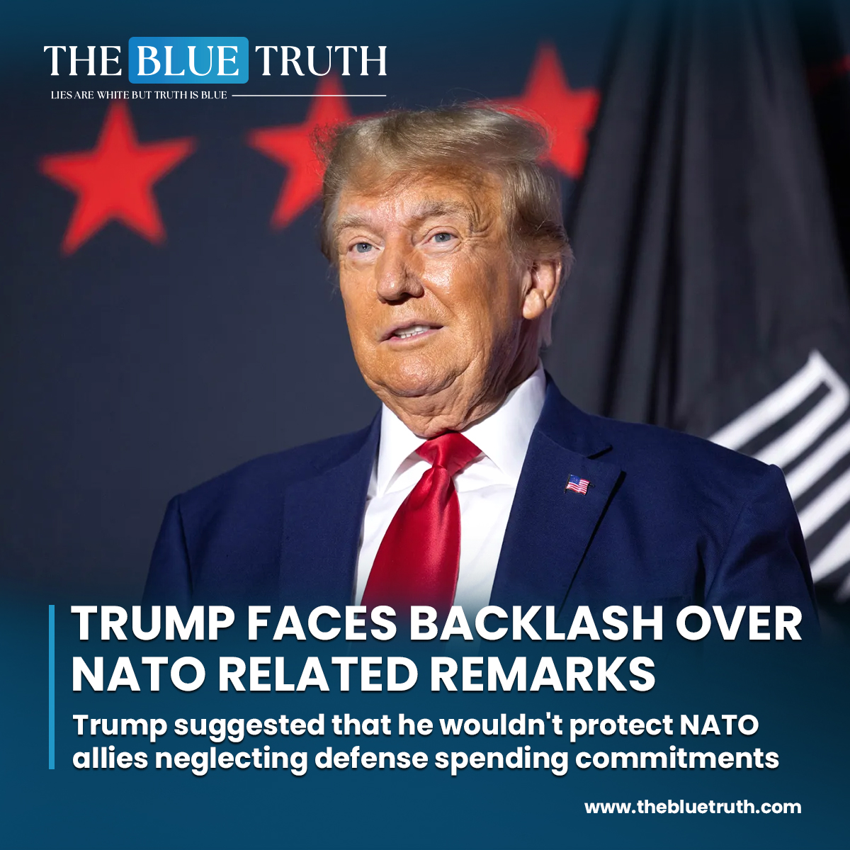 Former U.S. President Donald Trump staunchly defended his NATO legacy amid a barrage of criticism sparked by controversial remarks on the alliance.
#DonaldTrump #NATOlegacy #USPolitics #PoliticalDefense #NATORemarks #FormerPresident #PoliticalCriticism #tbt #thebluetruth