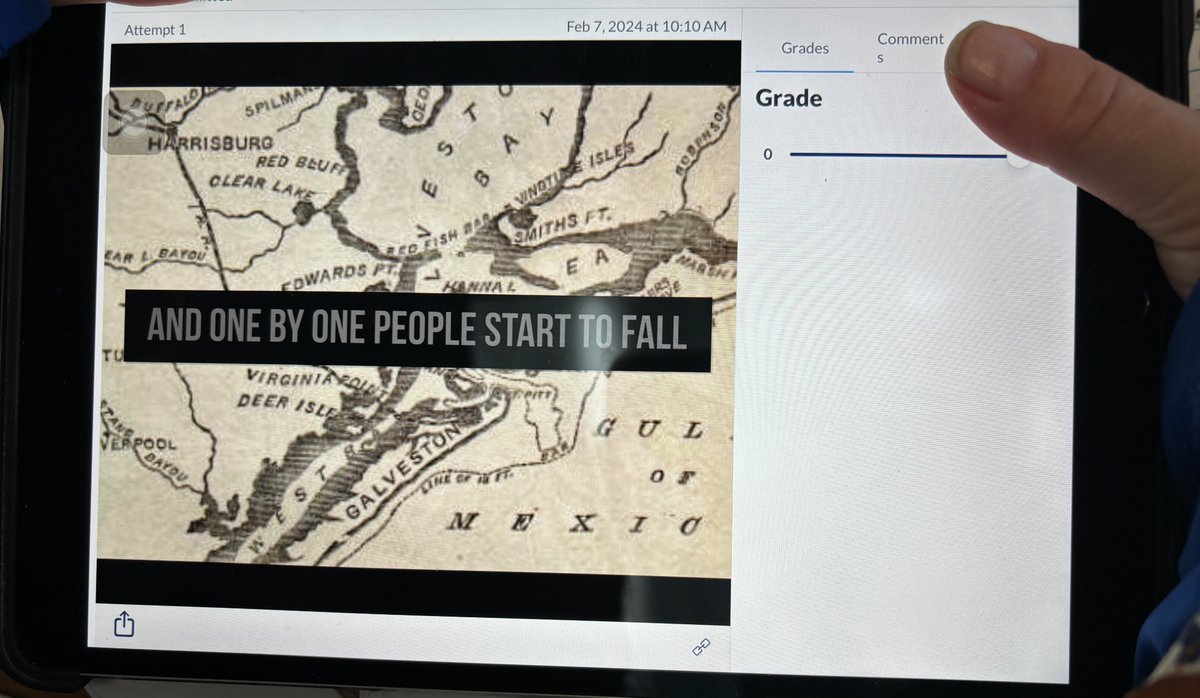 🎶 Kudos to <a href="/MrsVindiola/">Cynthia Vindiola</a> &amp; her creative students <a href="/CreekValleyMS/">Creek Valley Middle School</a> for turning history into music!🎵Their Texas Battles of the Civil War lyric videos, made with Clips &amp; iMovie, brilliantly showcase key details of each battle. Education + entertainment at its finest! 🎬 #digitalLISD