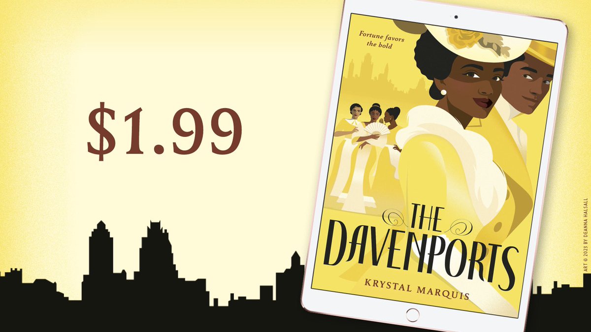 Prefer an ebook? For a limited time, THE DAVENPORTS is on sale at U.S. e-retailers! 

#thedavenports #iwriteya #historicalfiction #yaromance #debutauthor #bookstagram #ebook #ebookdeals #bookbub