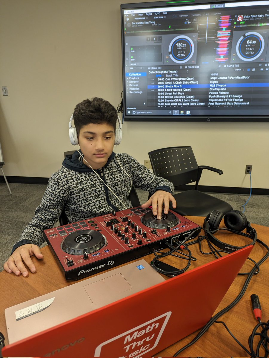 We're loving the <a href="/MathThruMusic/">Math Thru Music❗️Go Create It</a> workshop!!! Look at future <a href="/CamillaRoad/">Camilla Road Sr PS</a> DJs! 💕
